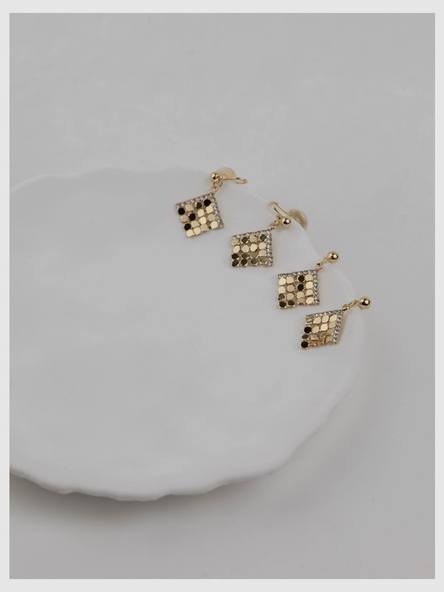 Earring/Pierce -Gold-