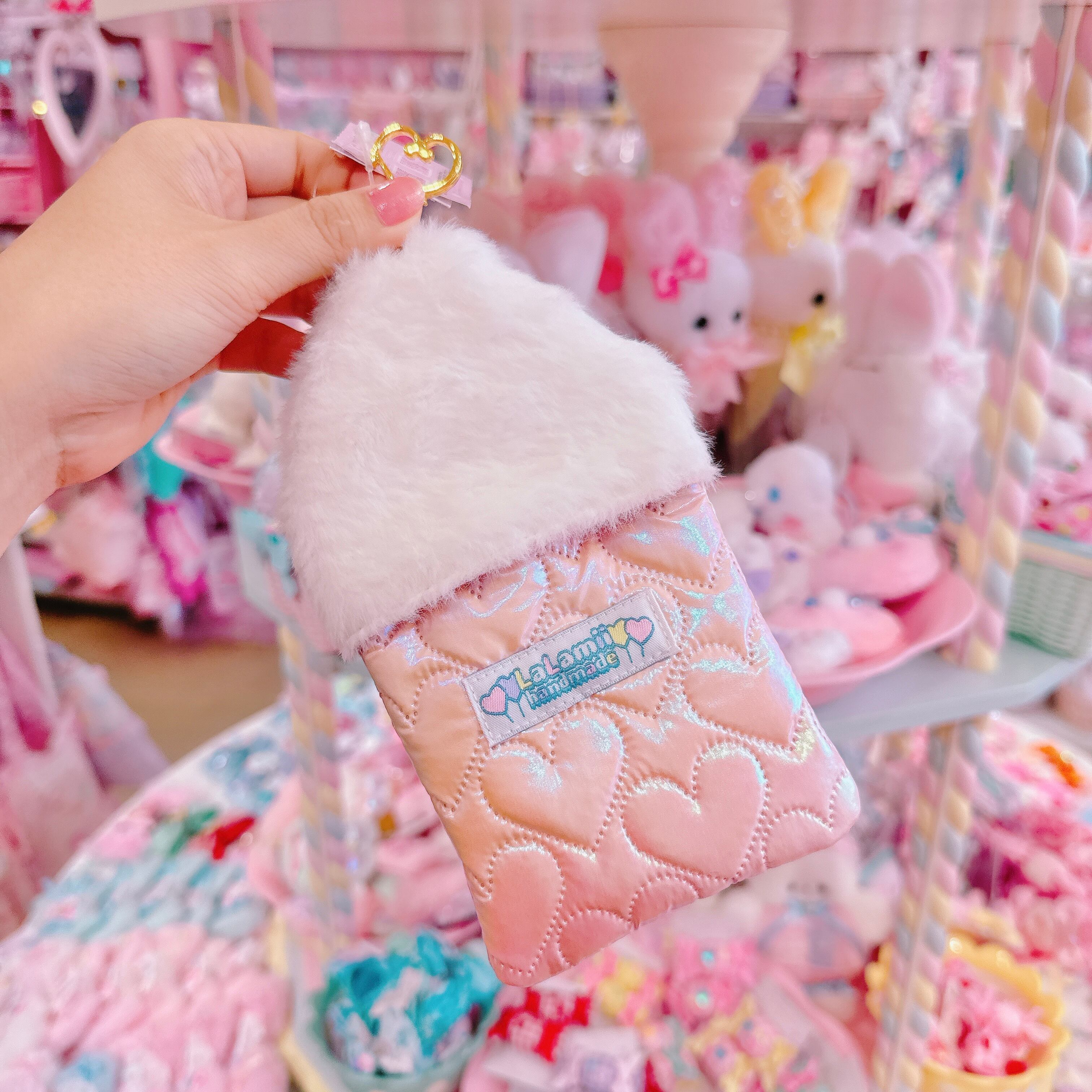 【E3】91-10うさぎのおばけちゃんカードケース（あにあーるコラボ）