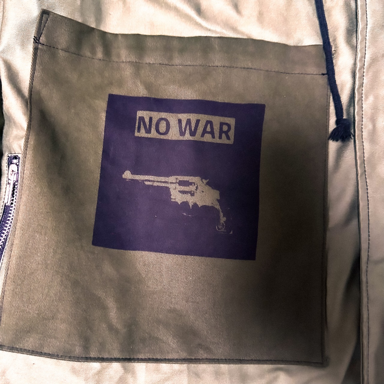 UNFINISHEDモッズコート24AW 124104