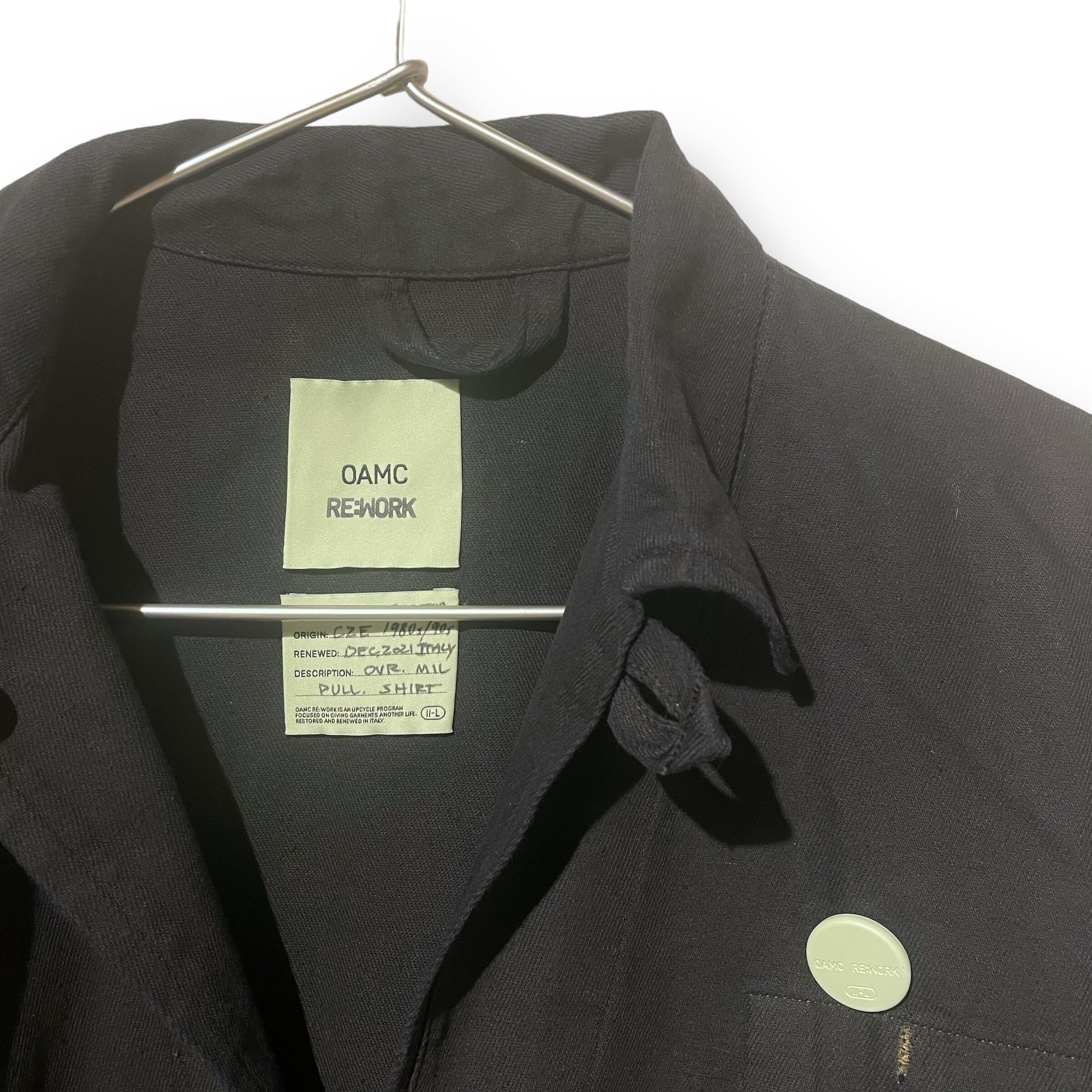 ランクS】Msize OAMC RE:WORK SKIPPER PULLOVER SHIRT | OLD ENON