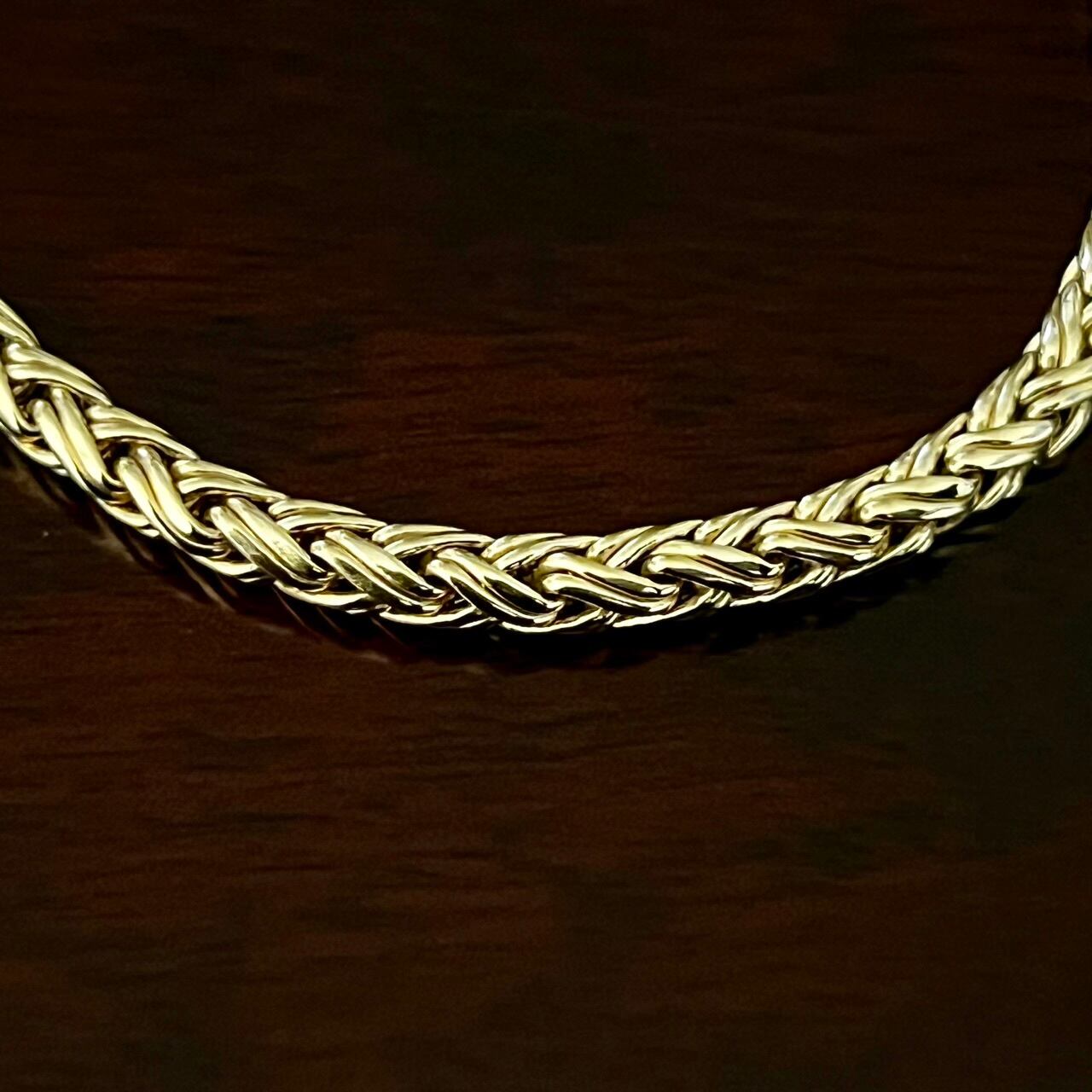 kitsunesunTIFFANY＆Co. ティファニーブレスレット14k VINTAGE TIFFANY & CO. 14K Gold Braid Bracelet | ヴィンテージ
