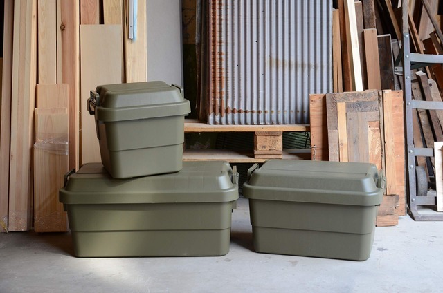 TRUSCO(トラスコ) トランクカーゴ 収納ボックス 70L OD色 ODC-70