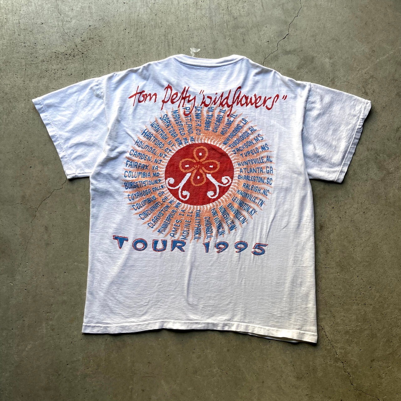 90年代 ビンテージ TOM PETTY トム ペティ プリントTシャツ メンズXL 