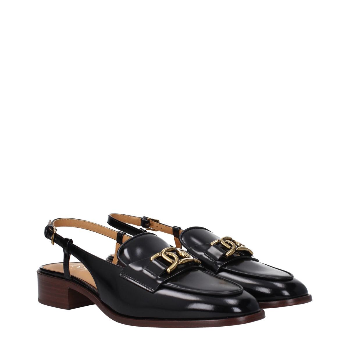 【新品】TOD'S トッズ レディース サンダル レザー ブラック XXW28K0HW90EB5B999