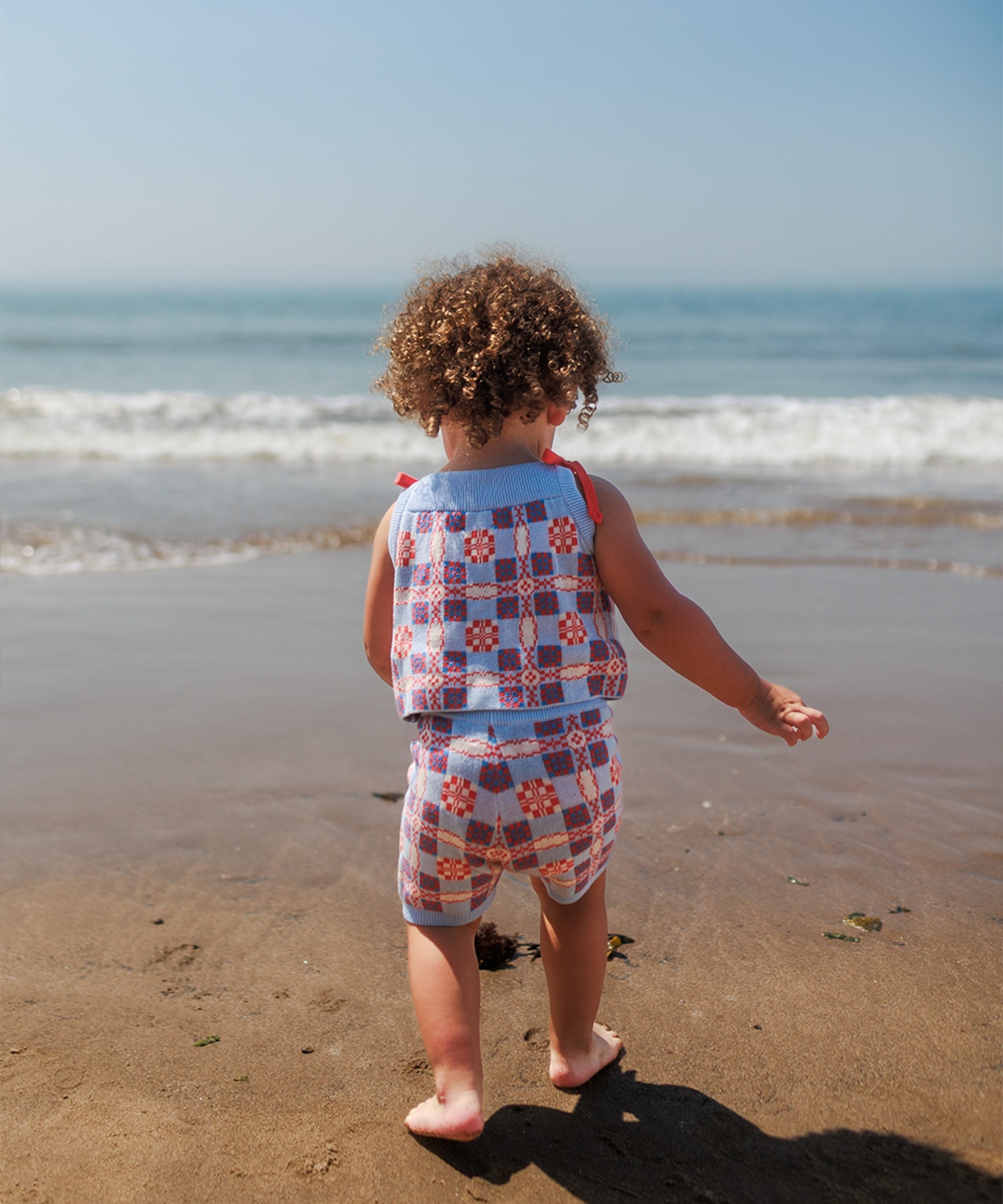 【即納】MABLI / Picnic Shorts - Cornflower