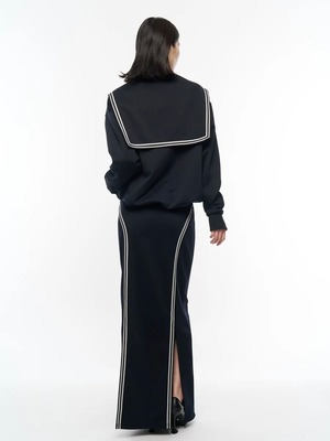 【26AW | WOMEN】POOLDE プールデ / スカート / Naval Jersey Skirt  PLD-26AW-SK02