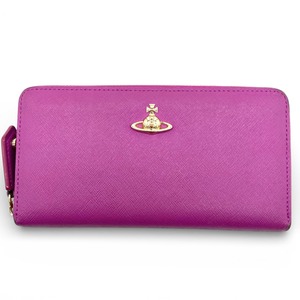 Vivienne Westwood Orb Long Wallet Zip Pink / ヴィヴィアンウエストウッド オーブ 長財布 ピンク
