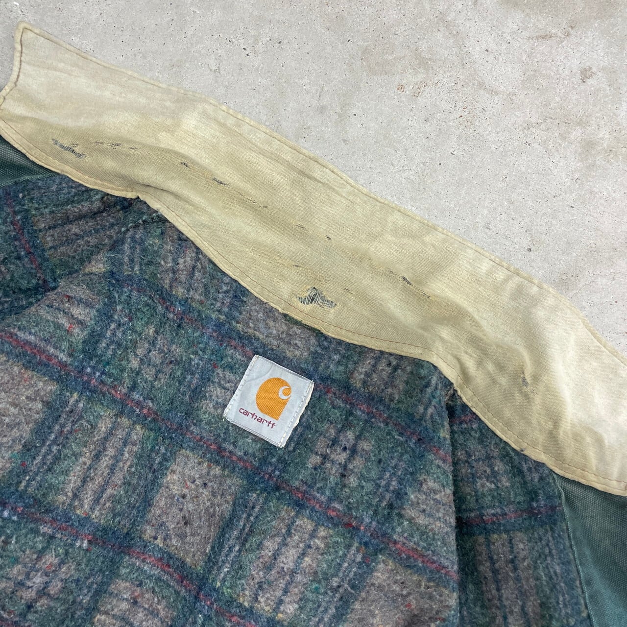 80年代 Carhartt カーハート ダック地 ミシガンチョアコート メンズL