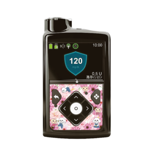 Insulin pump dress up seal “ Happy Flower Days KAPAPUU “