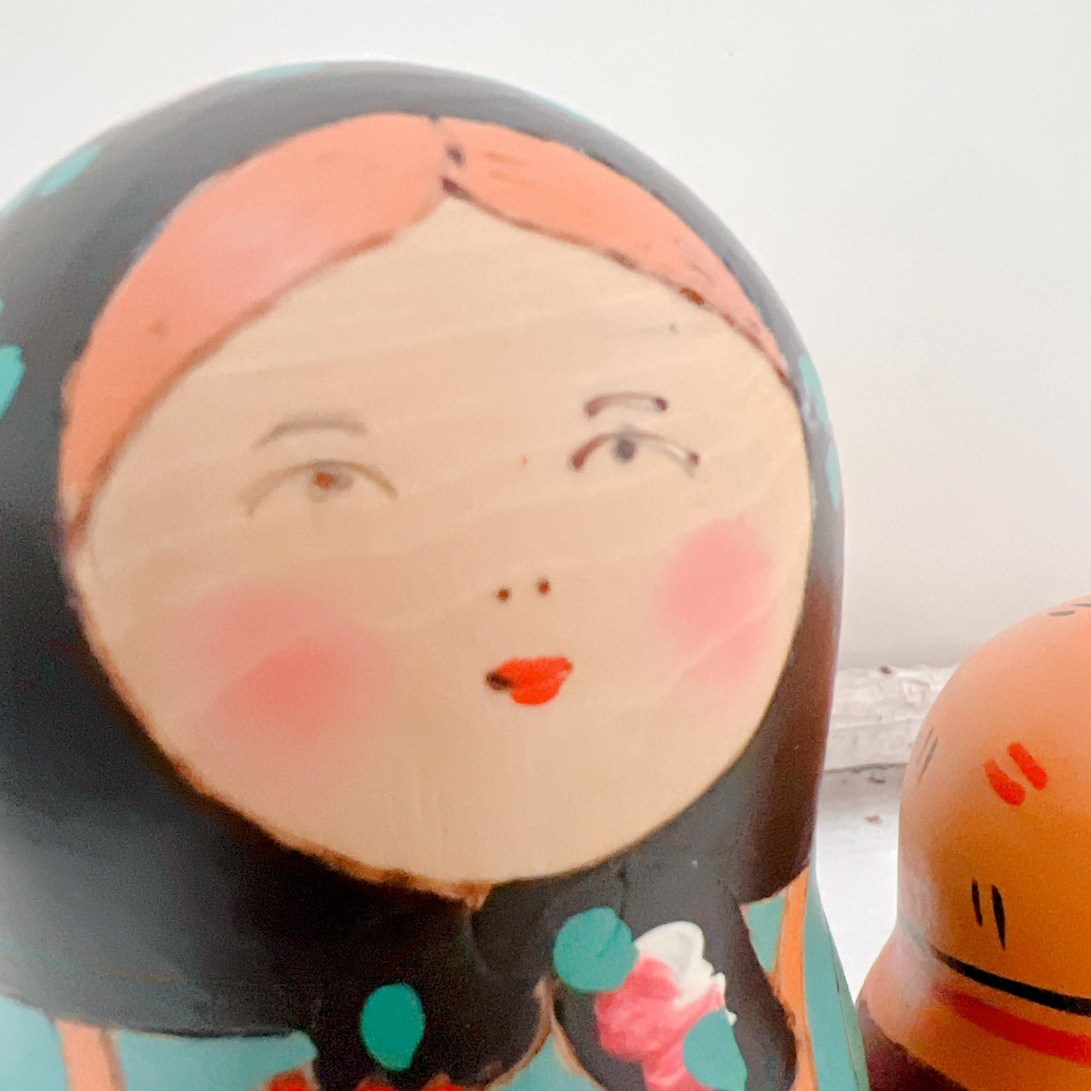 5P セルギエフポサードマトリョーシカ ウッドバーニング（つや消し