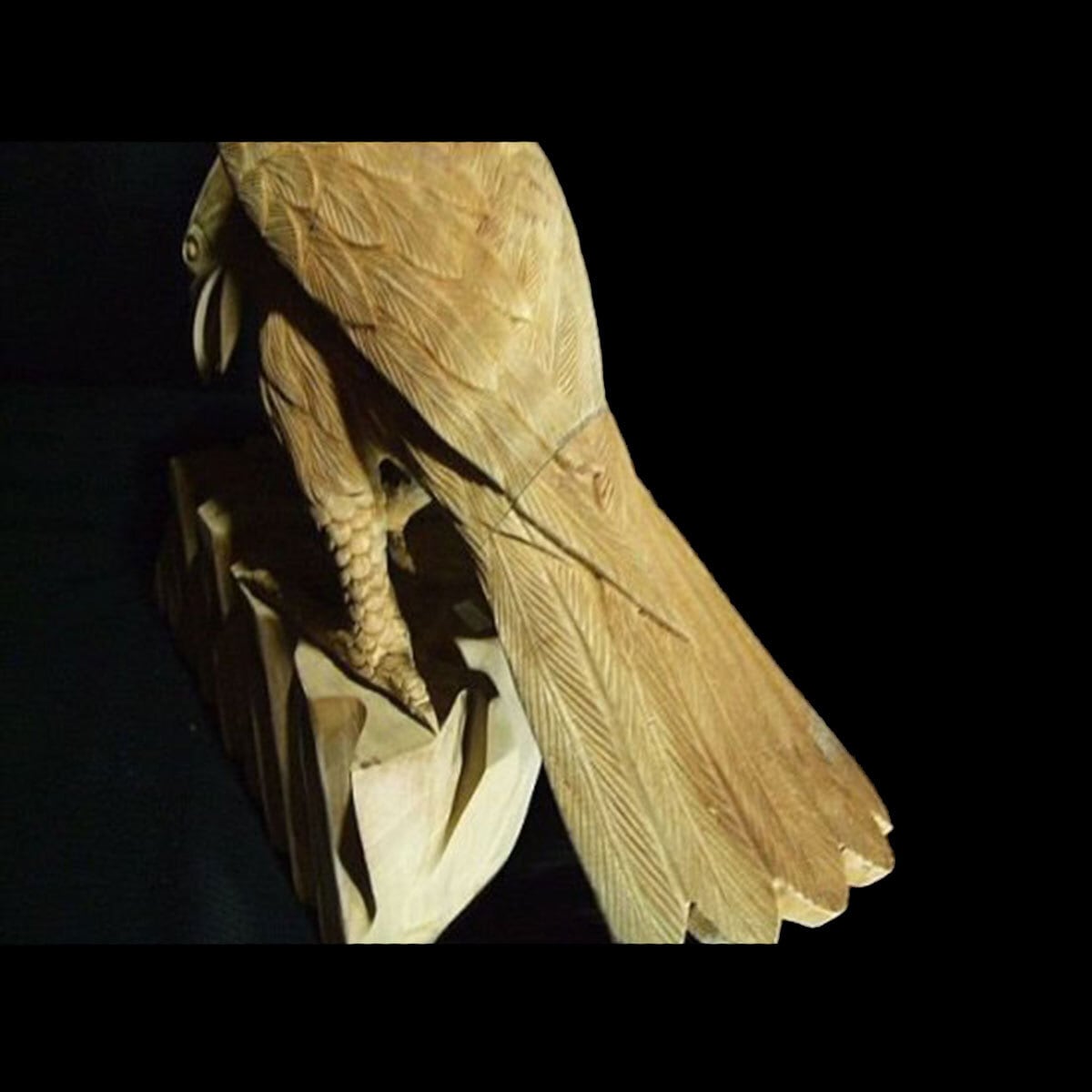 八咫カラス】 社寺 山車 蟇股彫刻 高さ42cm 送料無料 | ㈱田中ソウケン