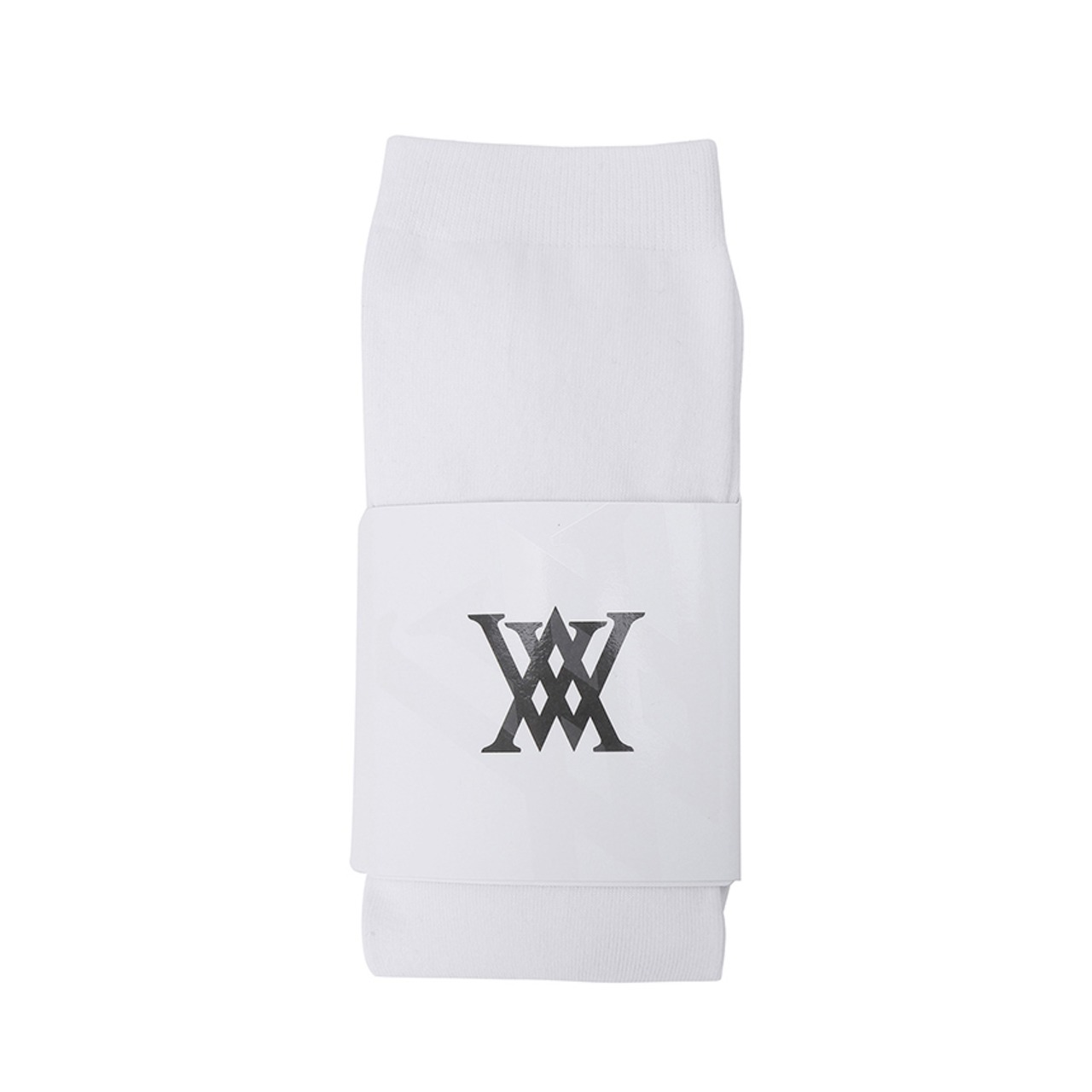 ANEW WOMEN SIGNATURE JACQUARD KNEE SOCKS [サイズ: F (AGDUWSC05WHF)] [カラー: WHITE]