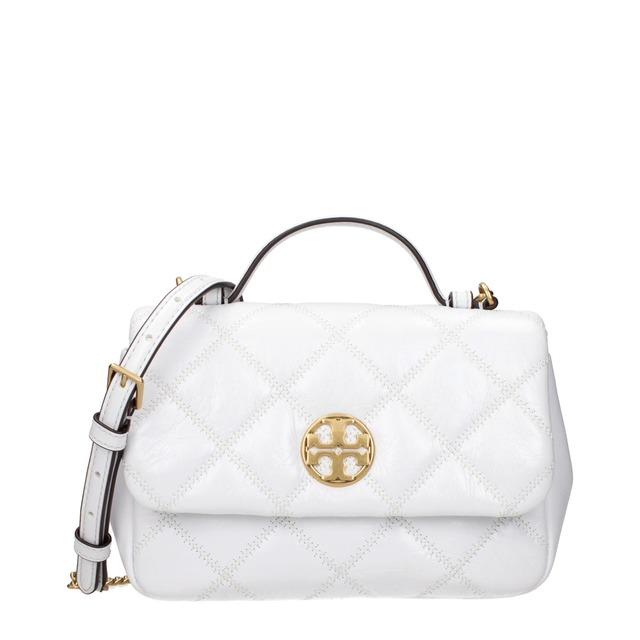 TORY BURCH トリーバーチ レディース ハンドバッグ レザー ホワイト