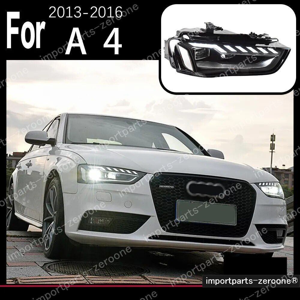 アウディ A4 B8 アップグレードヘッドライト 2013〜2016 左ハンドル用