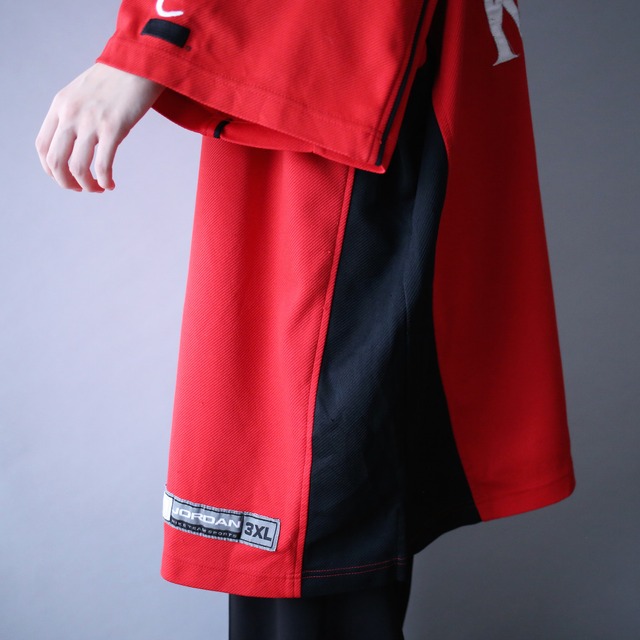 "Jordan" XXXL over silhouette h/s warm-up shirt