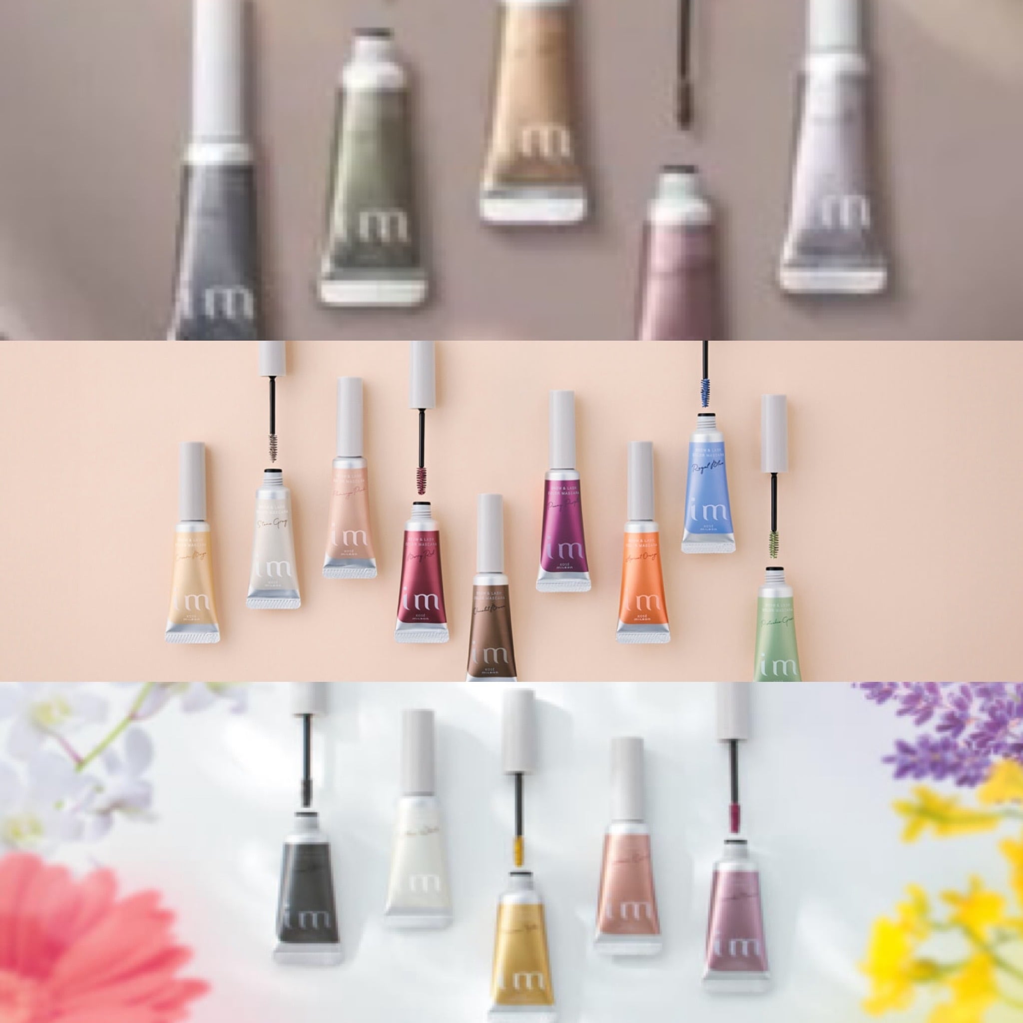 アイエム プロ＆ブッシュ カラーマスカラ 14個セット im アイエム ブロウ&ラッシュ カラーマスカラ | LILIA by peakofhair