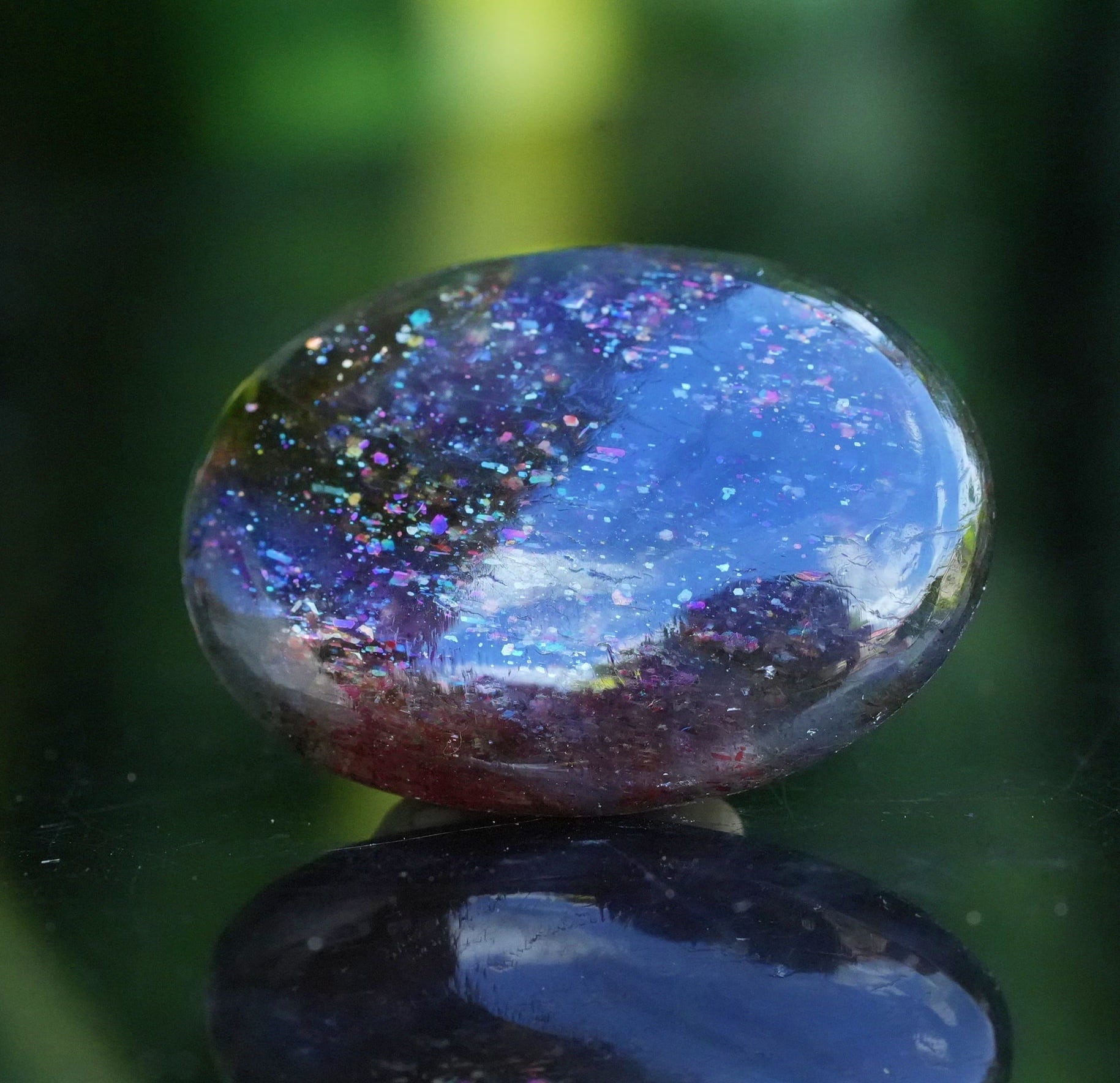 高品質 アイオライトサンストーン s1572 | Funky garuda Stone