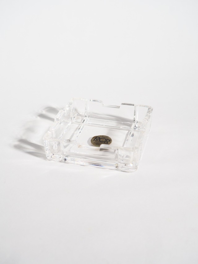 Italian glass ashtray