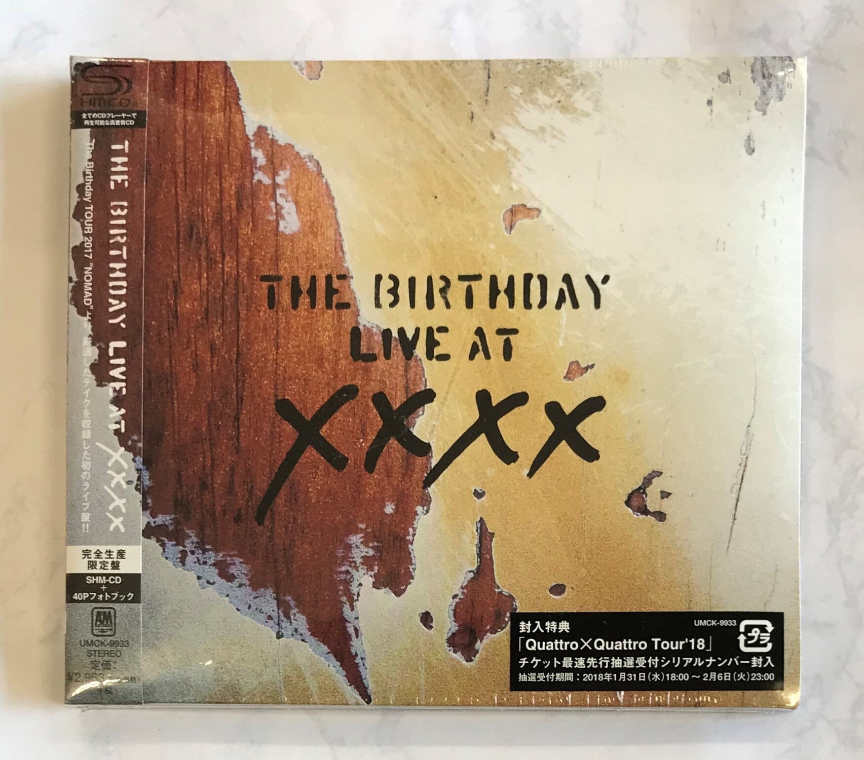 ＴＨＥ　ＢＩＲＴＨＤＡＹ / ＬＩＶＥ　ＡＴ　ＸＸＸＸ　/ 完全生産限定盤 (SHM-CD) | （株）フナヤマ　ＣＤオンラインショップ  powered by BASE