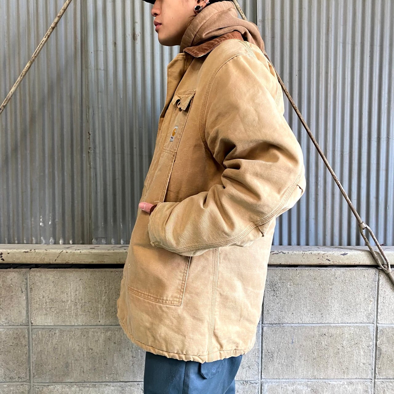 80年代 USA製 カーハート トラディショナルコート ワークジャケット