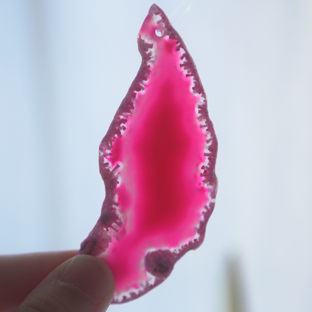 Clear Rainbow 02 - アゲートヒーリングチャイム / Agate Sun Catcher Wind Chime 142