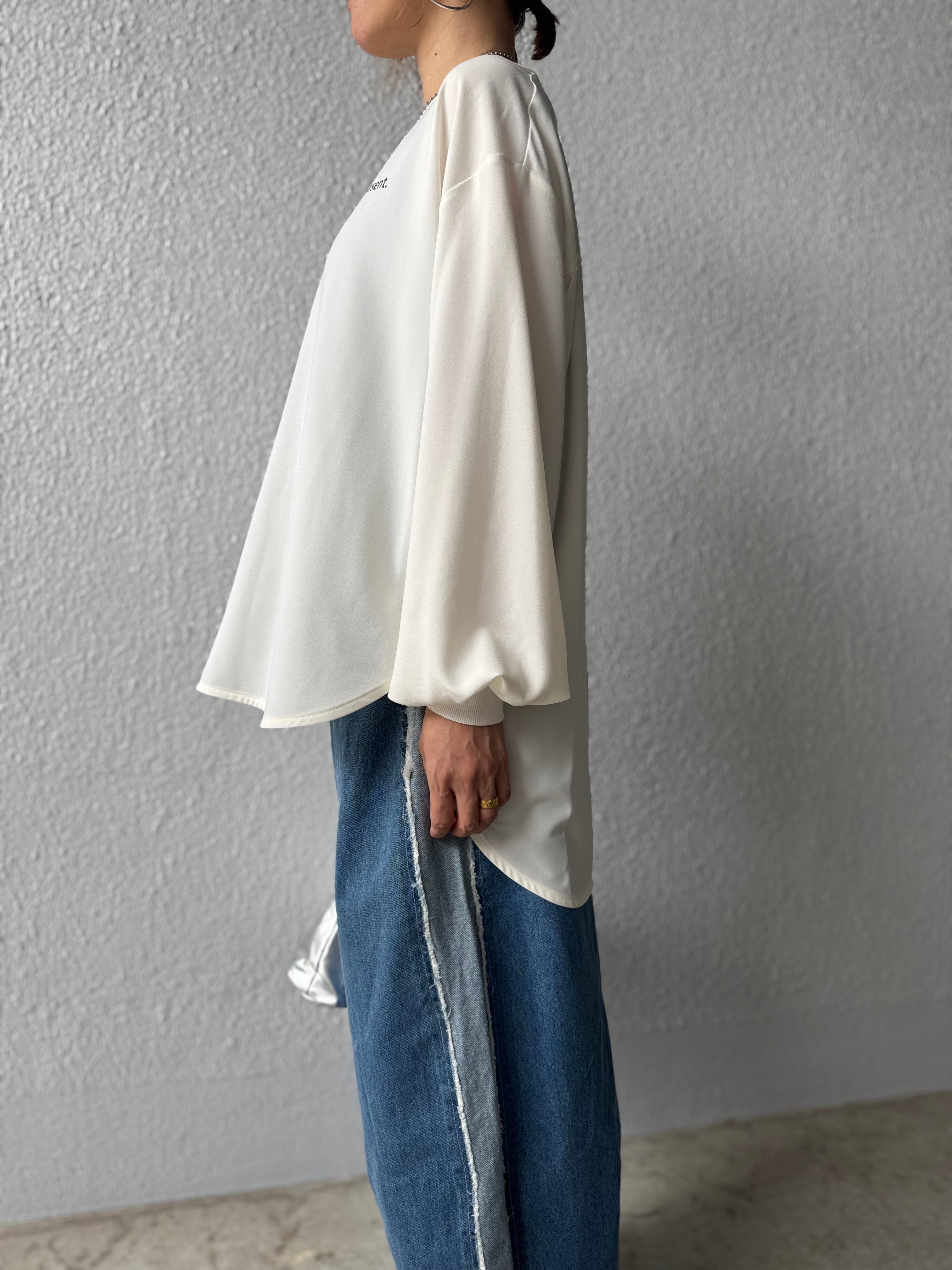 PASSIONE】ロゴジョーゼットプルオーバー 536995 | MIEL select shop