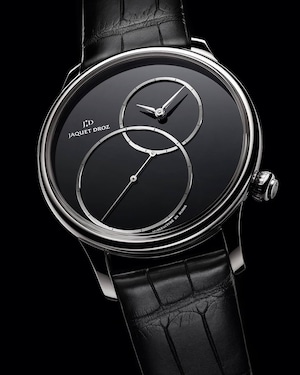 【JAQUET DROZ ジャケ・ドロー】GRANDE SECONDE OFF-CENTERED 39mm ONYX　グラン・セコンド オフセンター オニキス／国内正規品 腕時計