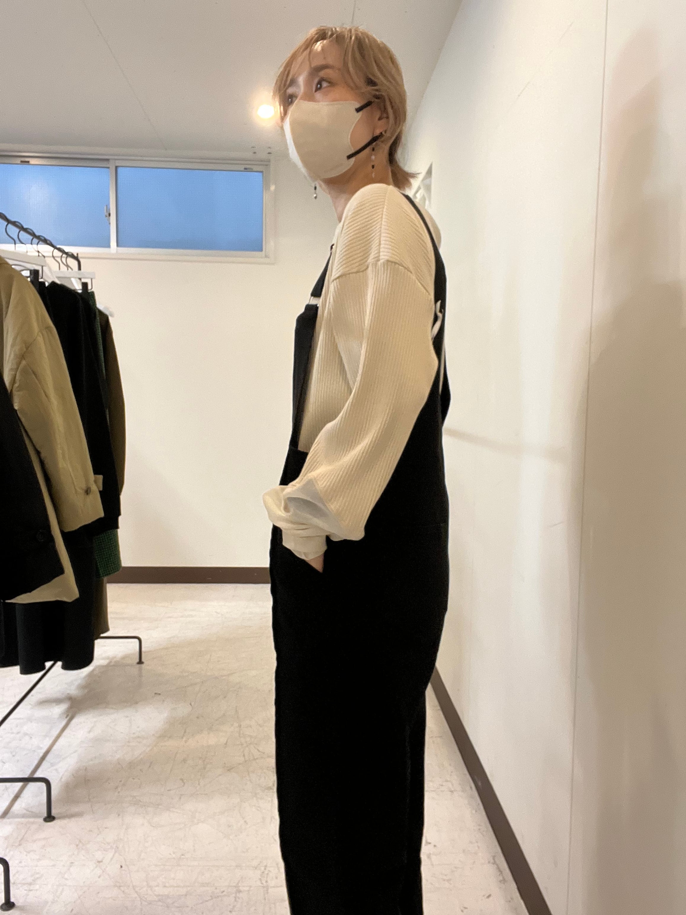 CHIGNON】タック切替サロペット | select clothes Miel