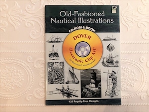 【VA258】Old-Fashioned Nautical Illustrations CD-ROM and Book (Dover Electronic Clip Art)   /visual book
