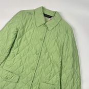 Brooks Brothers ブルックスブラザーズ 裏チェック 中綿 キルティング ジャケット 2/ミントグリーン レディース