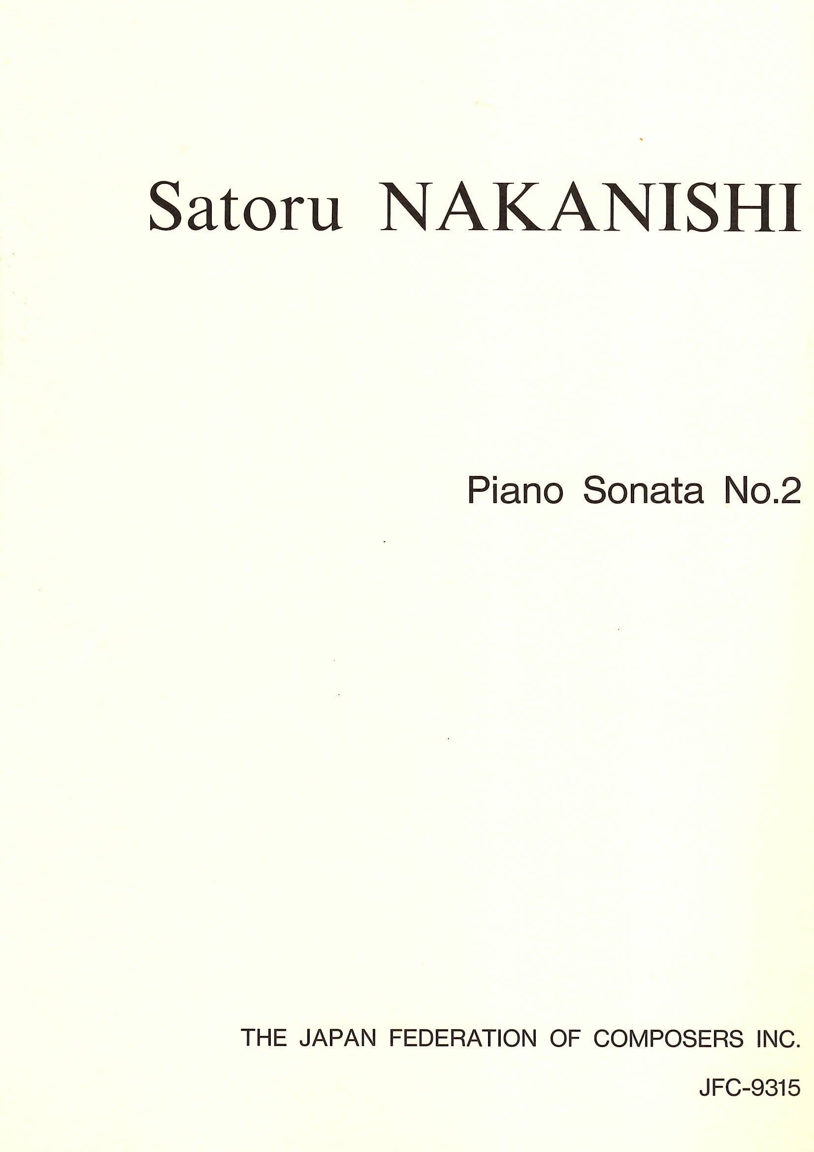 Shop　/Full　/S.　N14i82　Sonata　Mother-Earth　No.2(Piano　Piano　Score)　NAKANISHI　Online