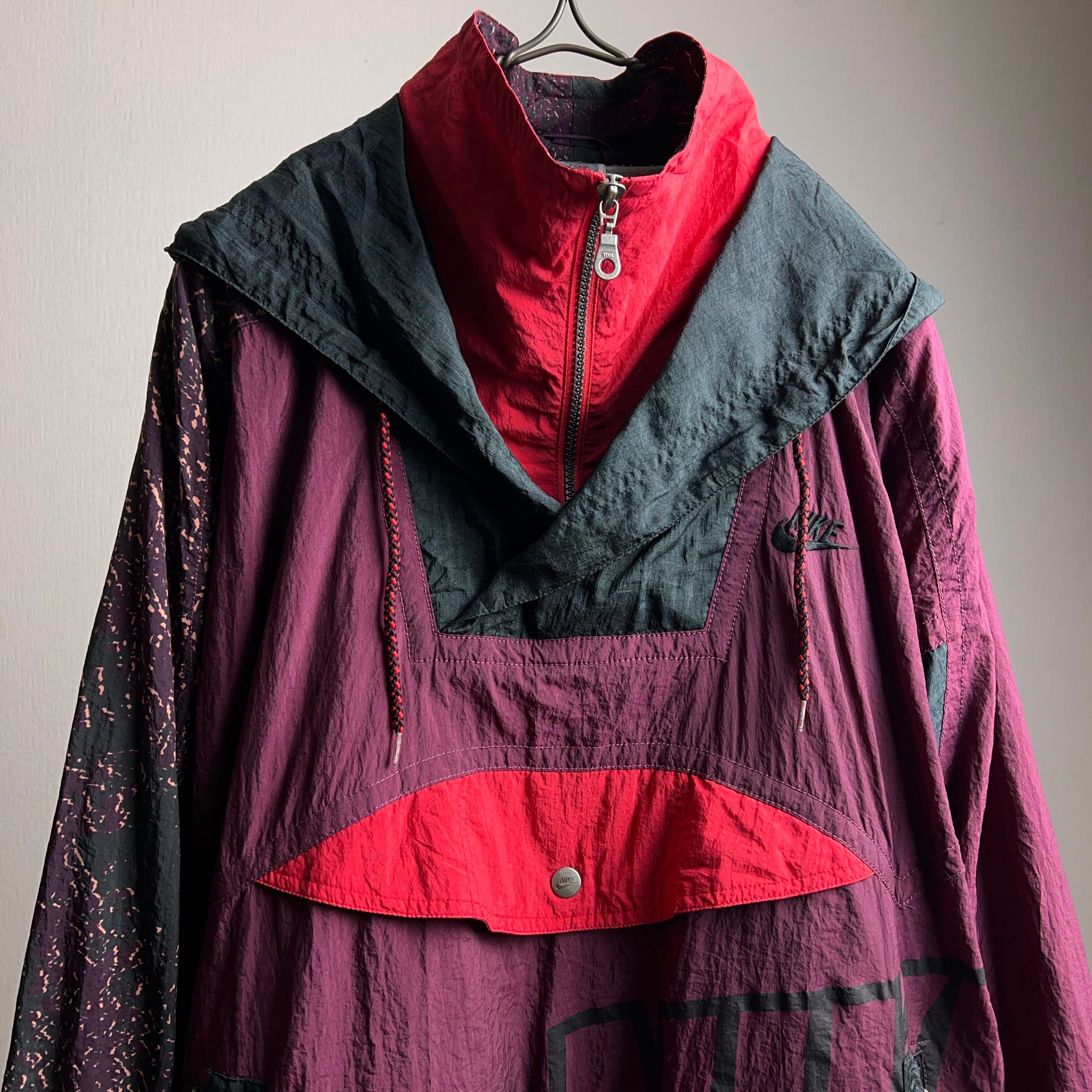 90's NIKE Nylon Pullover Jacket SIZE L 90年代 ナイキ 90's NIKE Nylon Pullover Jacket SIZE L 90年代 ナイキ