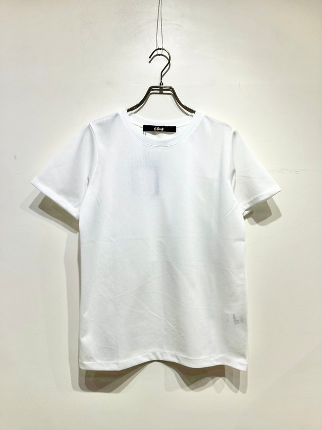 Squady　スラブトリコットシアーTシャツ
