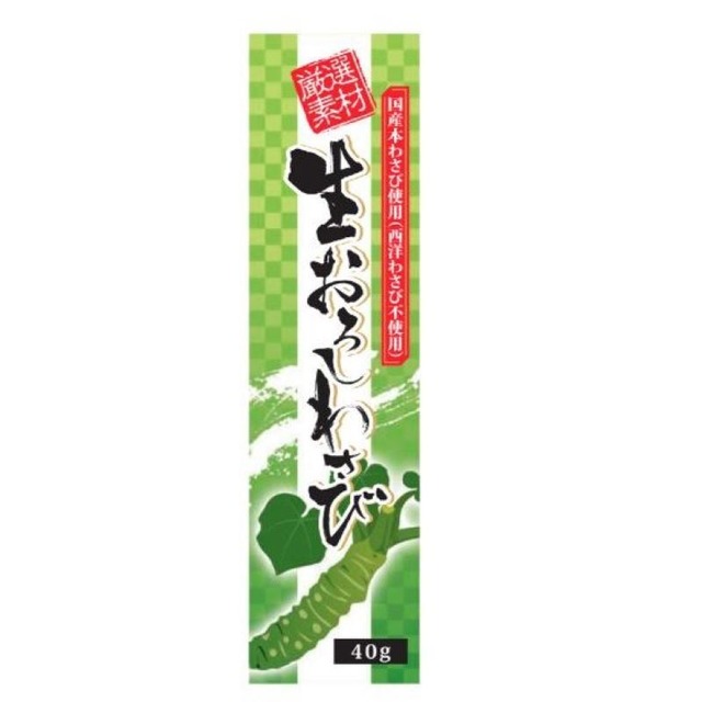 生おろしわさび(チューブ)　40g