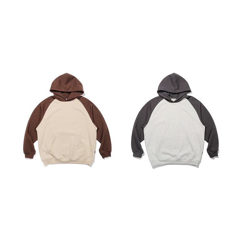 ★SPLICING CONTRAST COLOR HOODIE　　　20282