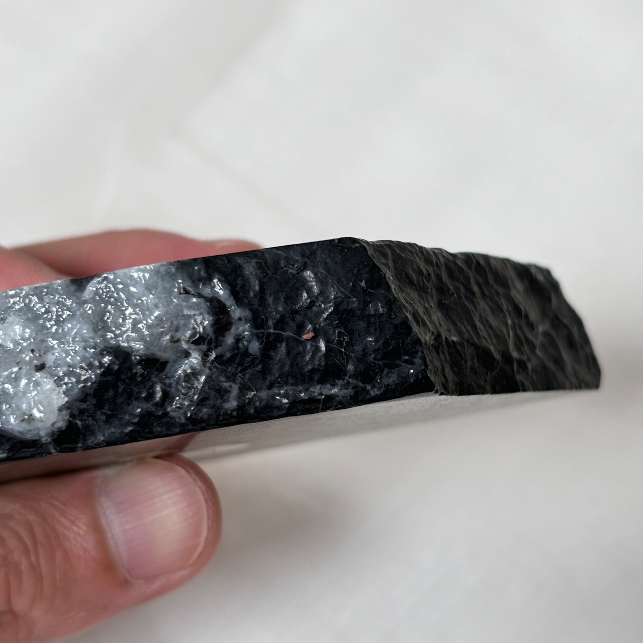 マーブル(大理石)*250711*天然石*スフィアホルダー*置き物*インテリアストーン