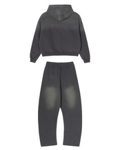 体型補正シルエット設計｜フーディ＆カーブドスウェットセットアップ