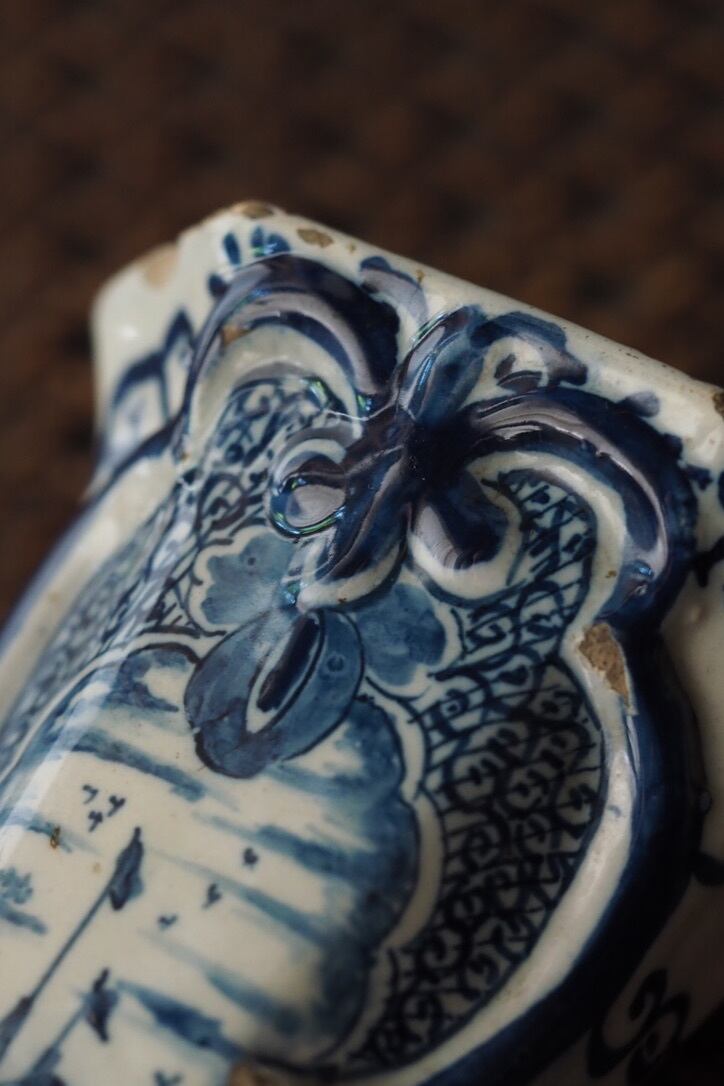 アンティーク デルフト花器-antique delft vase | PAY ID