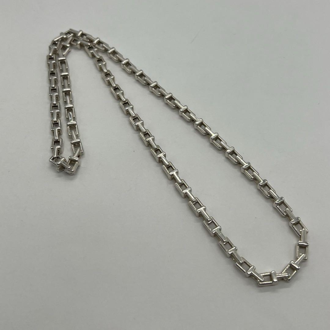 ティファニー TIFFANY&CO Tナローチェーン ネックレス AG925