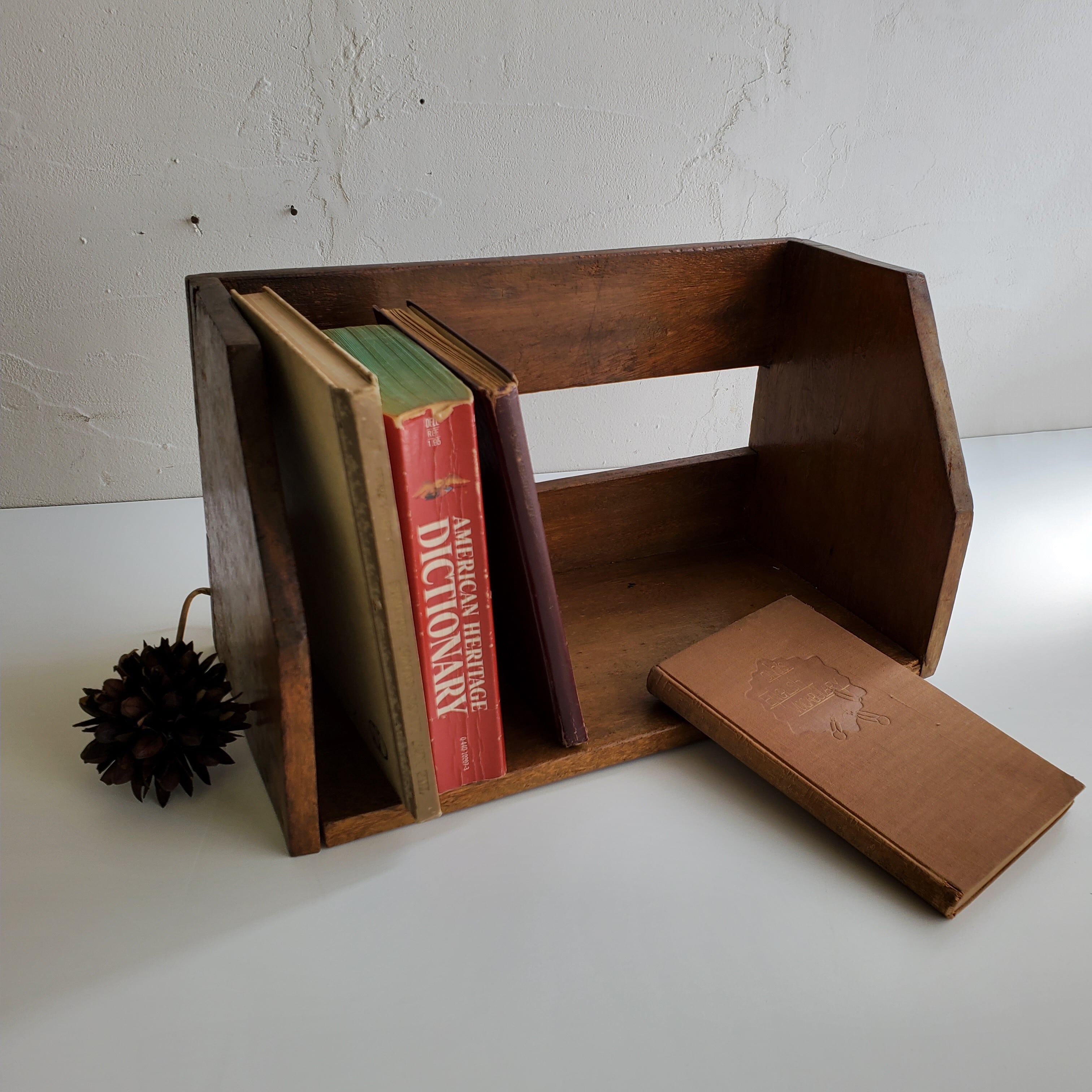昭和レトロ 木製 ブックスタンド ｂ | アンティーク雑貨・家具・骨董品
