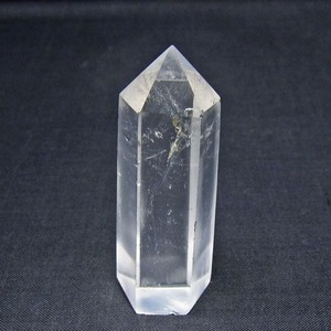 水晶 六角柱 ポイント 置物 一点物 142-11153