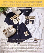 ◆ナンバリング Tシャツ ショーツ セットアップ◆kr-26105
