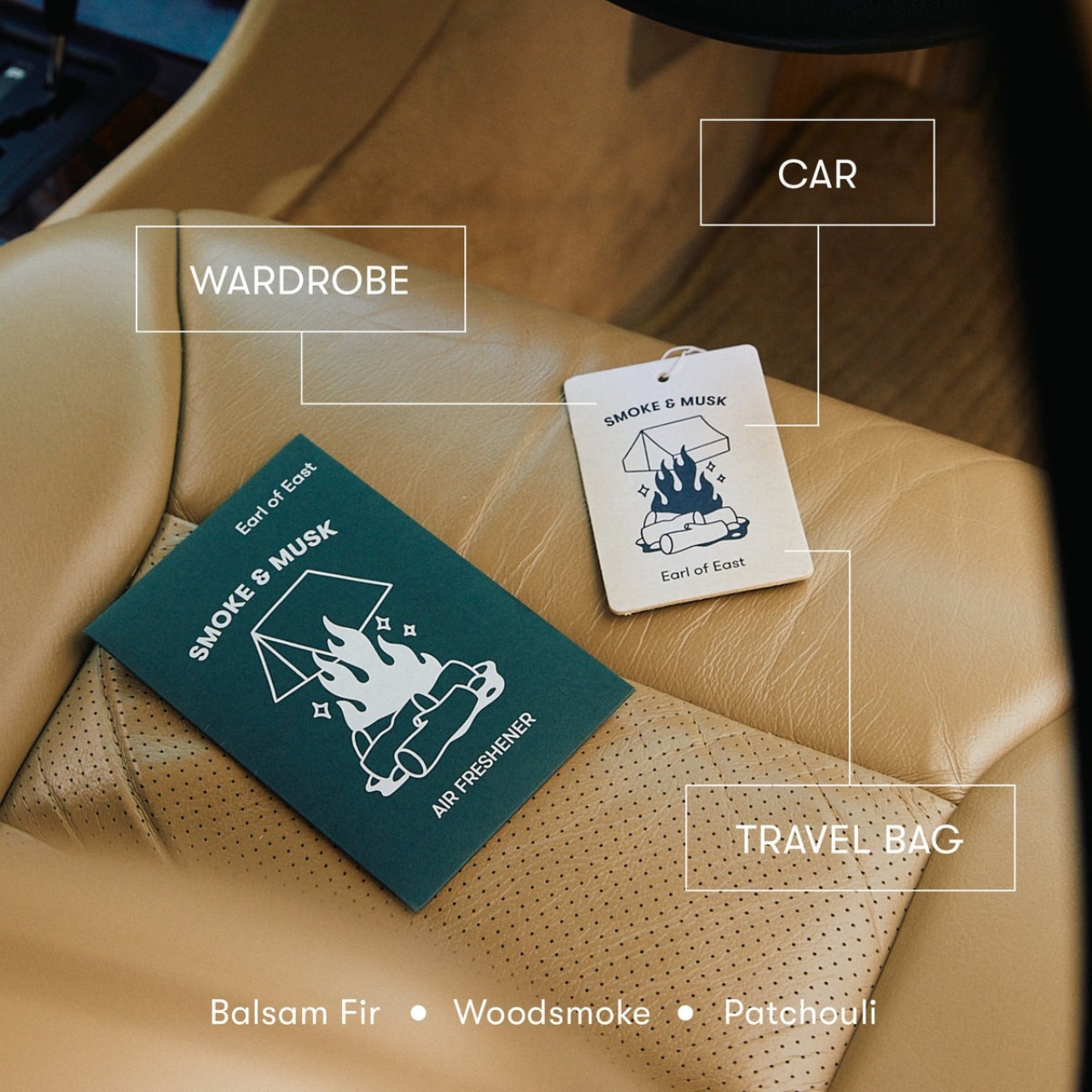 Earl of East エアーフレッシュナー|Smoke & Musk