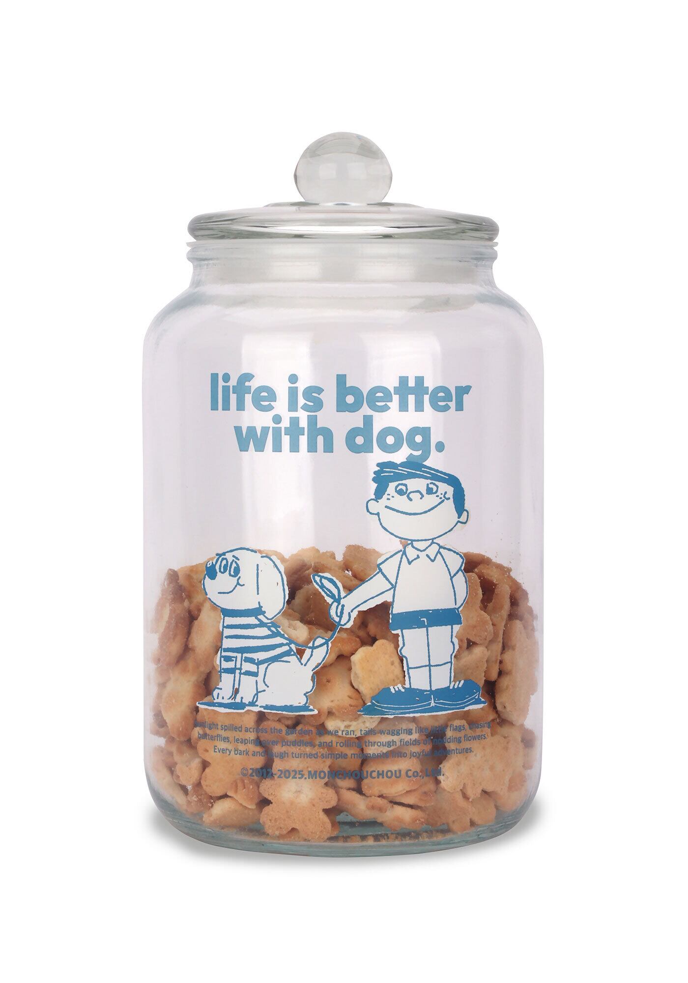 Country dog Home Café(dog treat jar) / monchouchou