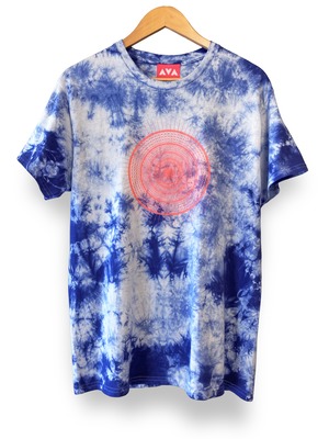 Tie dye print ”Light tonnel”T-shirt