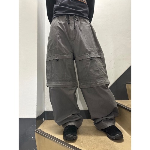 00's sideout リバーシブルギミックパンツ