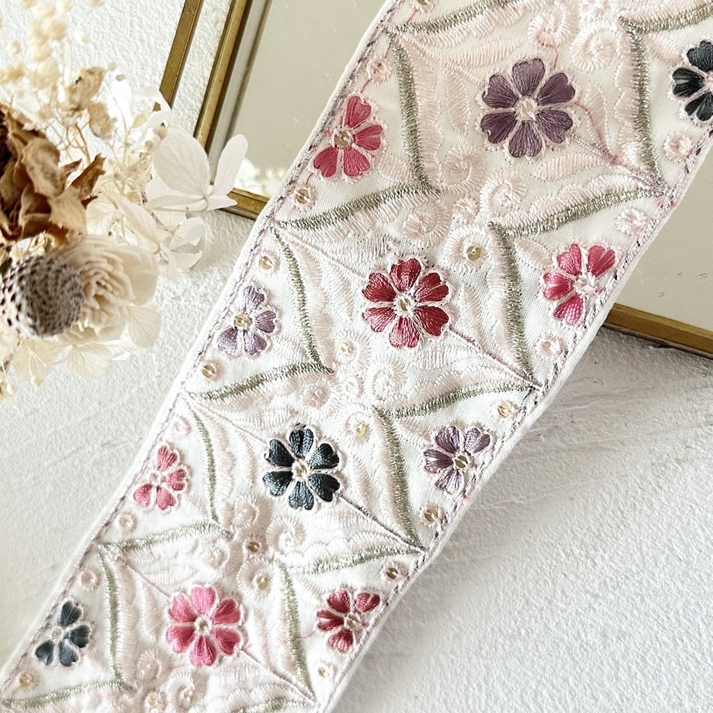 インド刺繍リボン　ロール販売　⑨ ロール販売 | インド刺繍リボン arinco ribbon