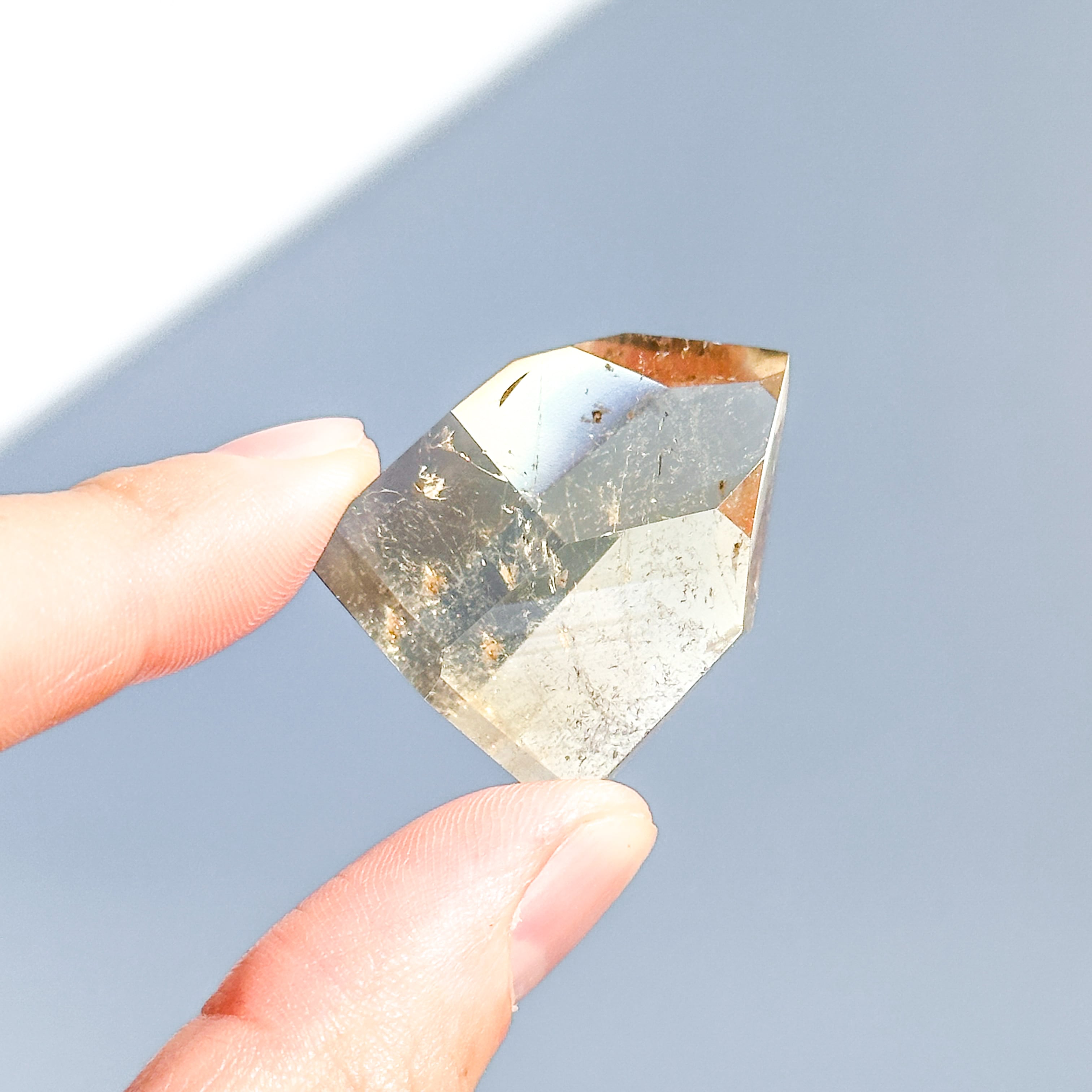 シトリン（黄水晶） タワー3個set 24◇ Citrine ◇ 天然石・鉱物