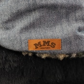 ROBIN NECK WARMER ソフトデニム&ワイルドイエロー