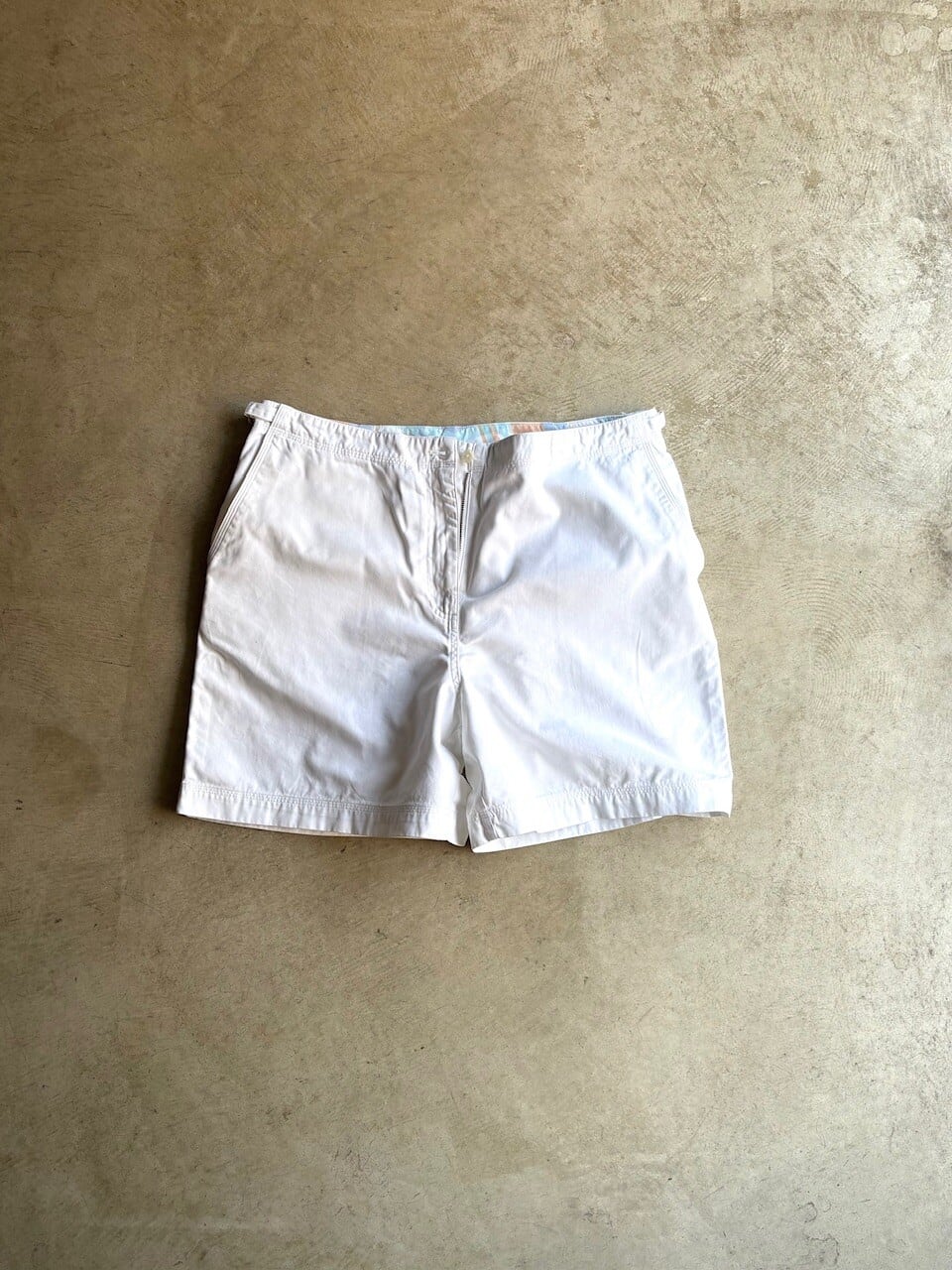 香港製 90's LAUREN by RALPH LAUREN “COTTON SHORT PANTS”